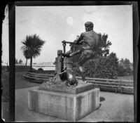 Apple Cider Press sculpture in Golden Gate Park, San Francisco, 1900