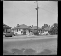 Charles H. Lorenz residence, viewed at an angle, Los Angeles, 1936