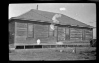 Sunset Gun Club clubhouse, viewed from the back, Seal Beach vicinity, about 1915