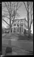Colonel Alfred Hebard House, viewed at a distance, Red Oak, 1946