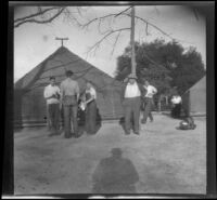 Boys at a Boy Scout Rally in Griffith Park, Los Angeles, about 1933