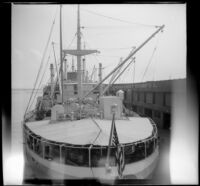 S. S. Del Norte moored at Poydras Street Wharf, New Orleans, 1947