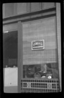 H. H. West's office on Towne Avenue, Los Angeles, 1939