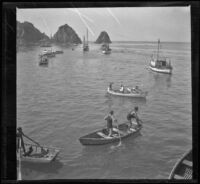 Boats in Avalon Bay, Santa Catalina Island vicinity, about 1910