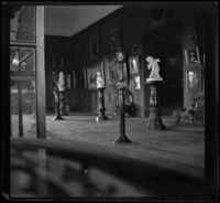 Art gallery in the Leland Stanford Jr. Museum, Palo Alto, 1898