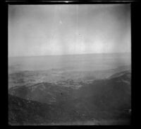 View from Mount Tamalpais looking towards San Francisco Bay, Marin County, about 1900