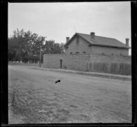 Yreka jail, viewed from the opposite side of the street, Yreka, 1898