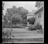 Backyard of the house next to 2223 Griffin Avenue, Los Angeles, 1942