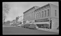 East side of the town square, viewed from the south, Red Oak, 1946