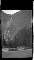 Takakkaw Falls, viewed at a distance, Yoho National Park, 1947