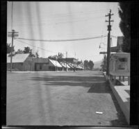 View looking down Main Street, Bishop, 1913