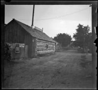 Yreka Bakery, viewed at an angle, Yreka, 1898