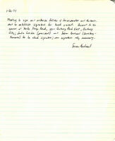 Board of Directors Meeting Minutes - January 26, 1977