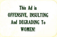 This Ad is Offensive - Stamp — Calisphere
