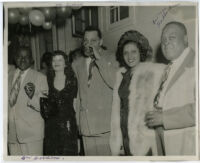 William Goodloe, Juanita Goodloe, Walter Gordon, Jr., Liz McCullough, and Mye Haddox in Los Angeles, circa 1951