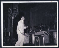 Cab Calloway performing in Los Angeles, 1940s