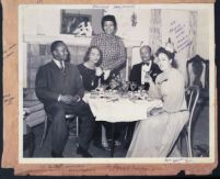 Dr. Liddell, Mrs. Taylor, Fannie Benjamin and Olive Neal, Los Angeles, 1940s