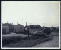 Photograph taken in connection with a legal action, Los Angeles, 1950s