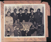 Ten African American Angelenos and a child, Los Angeles, 1940s