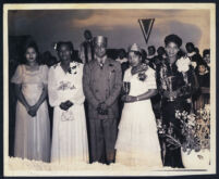 Members of an African American lodge, Los Angeles, 1940s