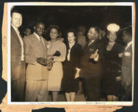 Red Davis, Abie Robinson, Ruth Washington, and Curtis Mosby, Los Angeles, 1940s