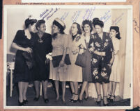 Gathering of the "Top Gals", Los Angeles 1940s