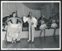 Aurora Greeley and Leroy Broomfield (Broomfield and Greeley) performing at the Club Alabam, Los Angeles, 1940s