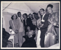 Eddie Deason and others, Los Angeles, 1940s — Calisphere