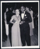 Unidentified African American couple, Los Angeles, 1940s