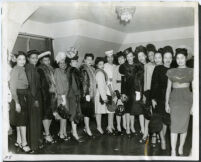 Group of popular young women, Los Angeles, 1940s