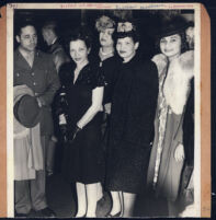 Miriam Matthews, Angelique DeLavallade and unidentified individuals, Los Angeles, 1940s