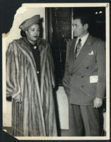 Billie Holiday and Detective Gosline, Los Angeles, 1949