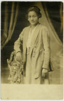 Postcard with picture of African American woman, early 20th century