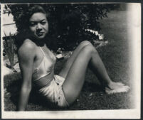 Bathing beauty, Los Angeles, 1940s