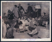 Party at the home of Hugh Bell, Los Angeles, 1940s