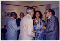 Judge Vaino Hassan Spencer, Walter L. Gordon, and others, Los Angeles, 1980s