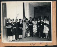 Jay Moss, Sydney Dones, and B. B. Bratton with others, Los Angeles, 1940s