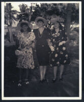 Ethel (Sissle) Gordon and her sister Benita Seltzer, Los Angeles, 1940s