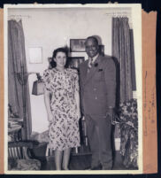 Anne Wiggins Brown and C. W. Hill in Los Angeles, 1940s