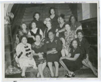 Group of well-dressed, well-known women, Los Angeles, 1940s