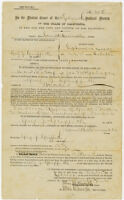 Griffith, Griffith J., naturalization certificate, 1877