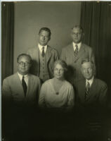 Los Angeles Park Commissioners; Van M. Griffith with Warren Bovard, Mabel Socha, E.P. Ryland, & Walter Yeatman