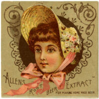 Allen's Root Beer Extract [inscribed]