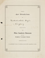 [Agreement], 1905 January 26