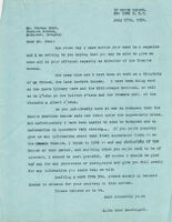 Letter to Mr. Frenc Hont, Budapest, 1956 July 17