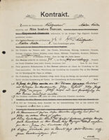 Kontrakt, 1905 June 14