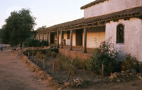 Chile - Building at twilight (or dawn), between 1966-1967