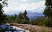 Chile (Cajón del Maipo) - Mountain scene, between 1966-1967