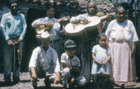 Mexico - Vihuela ensemble and villagers, between 1960-1964