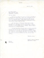 Letters regarding Rockefeller foundation grant; 2 photographs